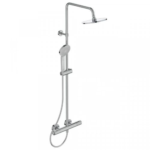 Ideal Standard Ceratherm T50 douchesysteem met thermostaat - chroom - hoofddouche 200 mm