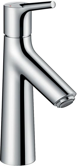 Hansgrohe Talis S 100 eengreepswastafelmengkraan met automatische lediging - coolstart - chroom