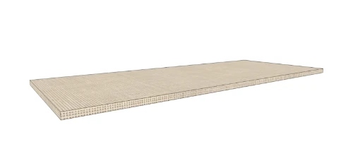 Easylux Klaire top - HPL wastafelblad 1100 x 460 x 18 mm - zonder uitsparing - linnen