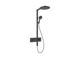 Hansgrohe Raindance Alive S Showerpipe 300 mm 2jet met ShowerSelect Comfort thermostaat - Brushed Black Chrome