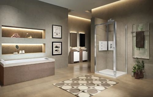 Novellini Lunes 2.0 G douchedraaideur 900 x 1950 mm - wit - transparant (regelbaar 840-900 mm)