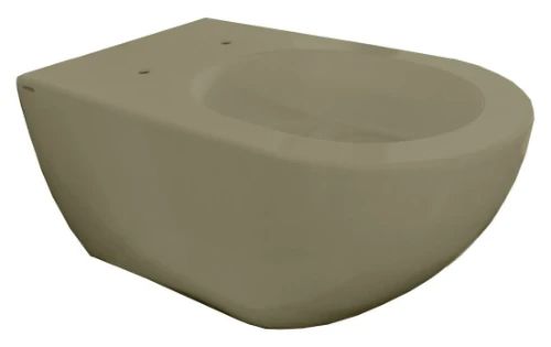 Easylux Obi hangtoilet Cycloneflush zonder spoelrand 550 x 355 x 340 mm - woud