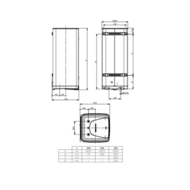 Elektrische boiler 150L Ariston QUADRIS Wifi