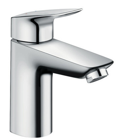 Hansgrohe Logis eengreepswastafelmengkraan - chroom - met automatische lediging - chroom - comfortzone 100 - safety function
