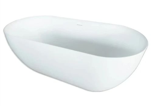 Easylux Obi vrijstaand bad 1700 x 780 mm - wit mat / wit mat - incl afvoer