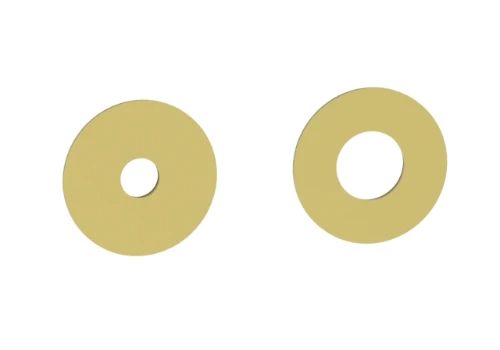 Easylux Vivo WSS afdekkap - Brushed gold PVD