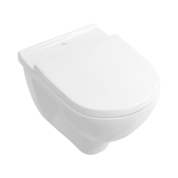 Villeroy & Boch O.Novo hangtoilet PACK (Hangtoilet + zitting met softclose) - wit - B360xD540 mm