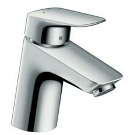 Hansgrohe Logis 70 eengreepswastafelmengkraan - chroom - met click-clack lediging - chroom - safety function