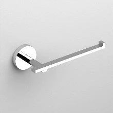 Clou Flat toiletrolhouder zonder klep - chroom