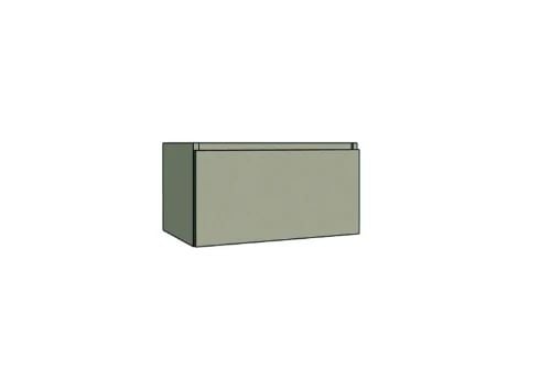 Easylux Klaire 39 - wastafelonderkast met 1 lade 700 x 435 x 390 mm - soft