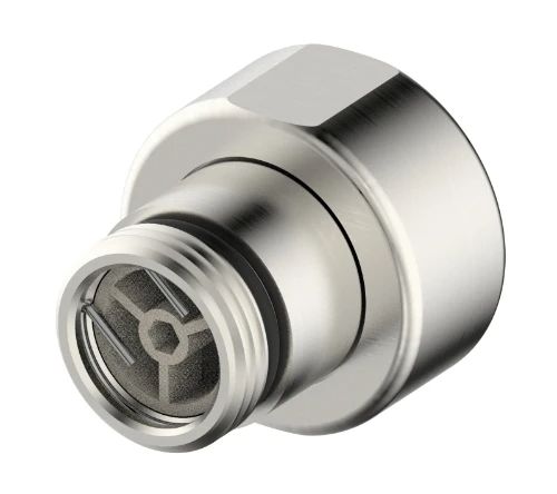 Easylux Vivo WSS moer voor s-koppeling- Brushed nickel PVD - geborsteld mat