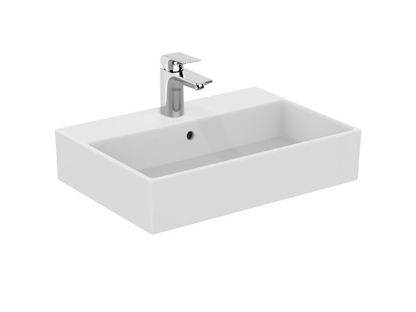 Ideal Standard Strada wastafel 600 x 420 x 145 mm - wit - met kraangat - met overloop