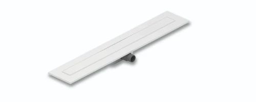 I-Drain Pro Liquid 54 douchegoot 700 mm - white (rand 5mm) - zonder rooster