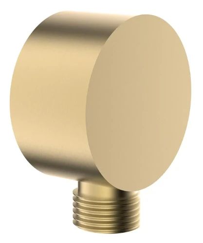 Easylux Vivo muuraansluitbocht 1/2 - Brushed gold PVD