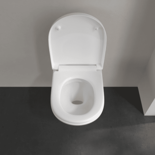 Villeroy & Boch O.Novo hangtoilet PACK (Hangtoilet + zitting met softclose) - wit - B360xD540 mm