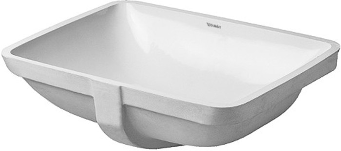 Duravit Starck 3 onderbouwwastafel 490 x 360 mm - wit
