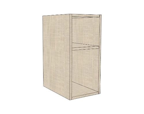 Easylux Klaire 65 - open rek 300 x 435 x 650 mm - linnen