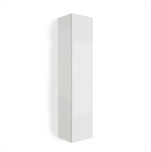 Easylux Kivu kolomkast met 1 deur 350 x 330 x 1690 mm - wit - omkeerbaar