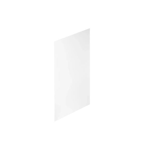 Easylux Solid wandpaneel recht 2500 x 700 x 9 mm - wit - verzaagbaar
