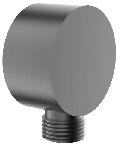 Easylux Vivo muuraansluitbocht 1/2 - Brushed nikkel PVD