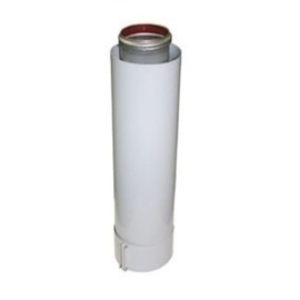 Concentrisch verlengstuk 80/125mm - lengte 1m