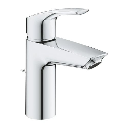 Grohe Eurosmart 2021 S wastafelmengkraan met automatische lediging - chroom