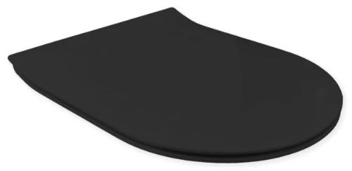 Easylux Obi toiletzitting Slimseat met Quickrelease & Softclose - zwart mat