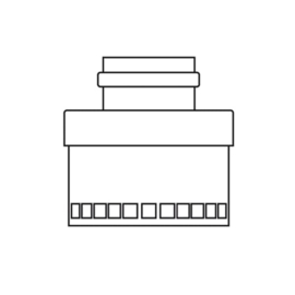 Adapter 60/100 naar 80/80
