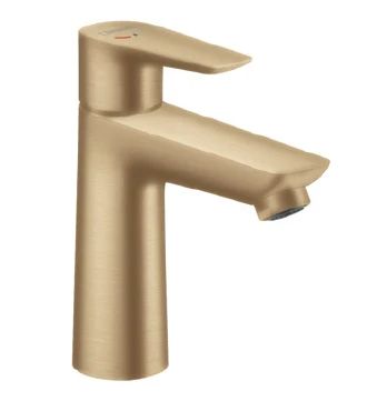Hansgrohe Talis E 110 wastafelmengkraan zonder lediging - Brushed Bronze - CoolStart