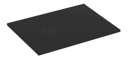 Easylux Obi douchebak Comforstone 1200 x 800 mm - zwart mat