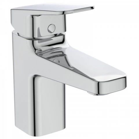 Easylux Ceraplan 4 wastafelmengkraan 75 - chroom - met koudstart en lediging
