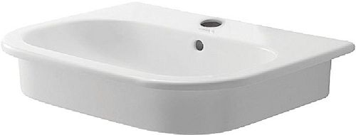 Duravit D-code inbouwwastafel 545 x 435 mm - wit - met overloop