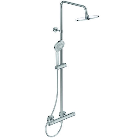 Ideal Standard Ceratherm T50 douchesysteem met thermostaat - chroom - hoofddouche 200 mm