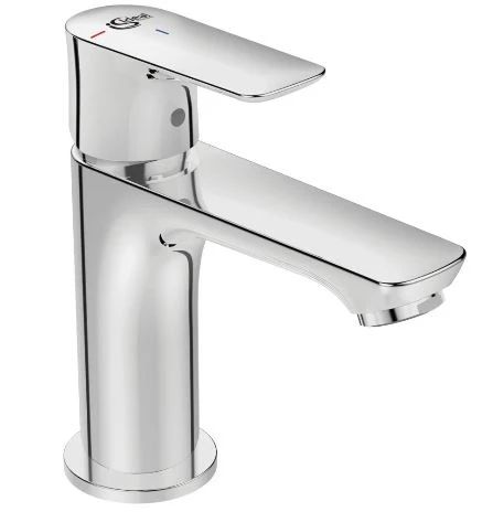 Ideal Standard Connect Air wastafelmengkraan zonder lediging - chroom - BlueStart - 5 l/min