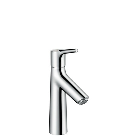 Hansgrohe Talis S 100 eengreepswastafelmengkraan met automatische lediging - coolstart - chroom