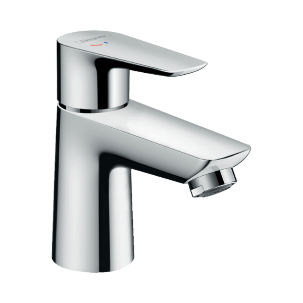 Hansgrohe Talis E 80 eengreepswastafelmengkraan met automatische lediging - coolstart - chroom