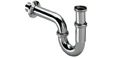 Viega Universal chroom buissifon zonder afvoerplug 5/4 x 32 mm - chroom