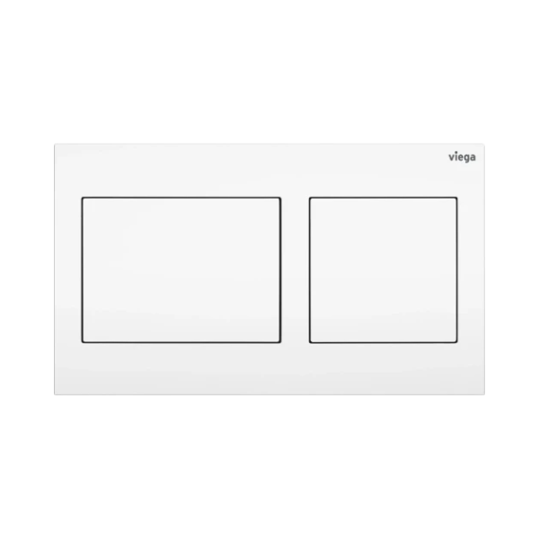 Viega Visign for Style 21 bedieningsplaat - wit alpine - kunststof