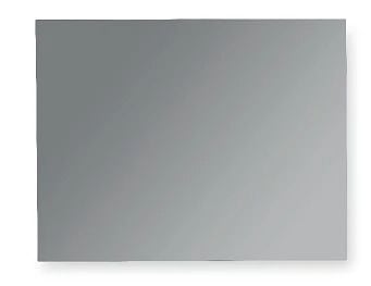 Easylux Universal spiegelpaneel 1200 x 700 mm - zwart - zonder verlichting - sensor