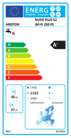 Warmtepompboiler 250L Ariston Nuos Plus S2 Wifi FS