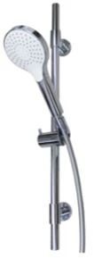Easylux Push doucheset 900 mm - handdouche 3 standen - flexibel 1600 mm - chroom - variabele bevestigingspunten
