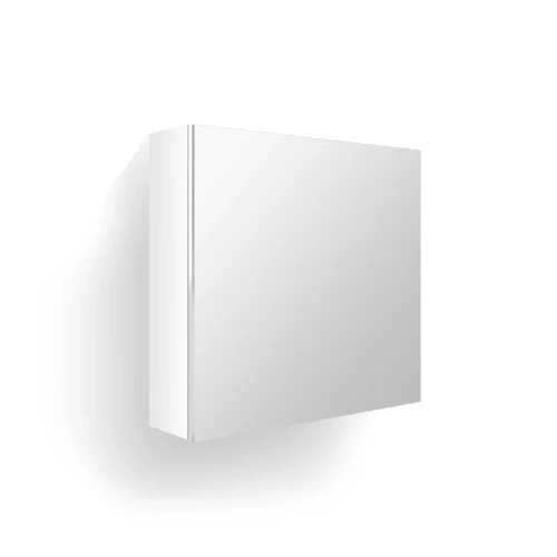 Easylux Kivu spiegelkast zonder verlichting met 1 deur links 600 x 720 x 160 mm - wit - zonder combibox