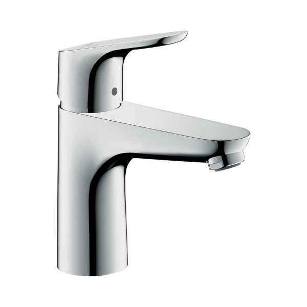 Hansgrohe Focus 100 eengreepswastafelmengkraan - chroom - zonder lediging - coolstart
