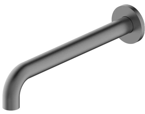Easylux Vivo baduitloop 1/2 x 250 mm - inkortbaar - Gun metal PVD