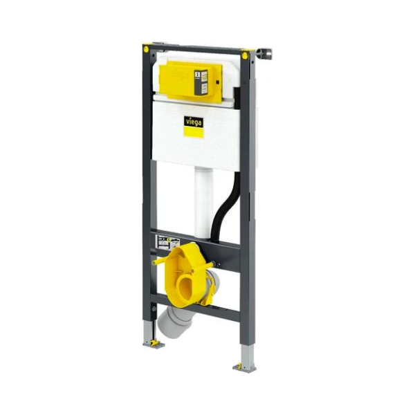 Viega Prevista Dry WC-element 3-6 l - 1120 x 500 mm - met bevestingset - PP-bocht met reductie