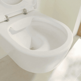 Easylux Verde hangtoilet PACK DirectFlush 370 x 530 mm (hangtoilet + zitting met softclose) - wit - zonder spoelrand