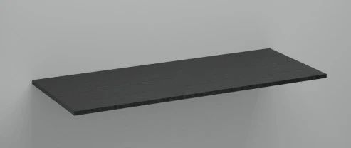 Easylux Kivu wastafelblad laminaat 1200 x 500 x 18 mm - raven oak