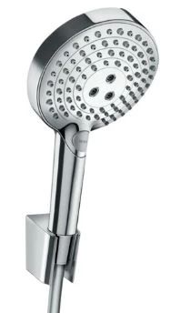 Hansgrohe Raindance Air PowderRain handdoucheset - chroom - porter set - doucheflexibel 1/2 x 1250 mm