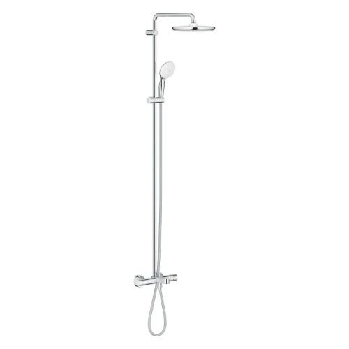 Grohe Tempesta System 250 douchesysteem met badthermostaat - chroom