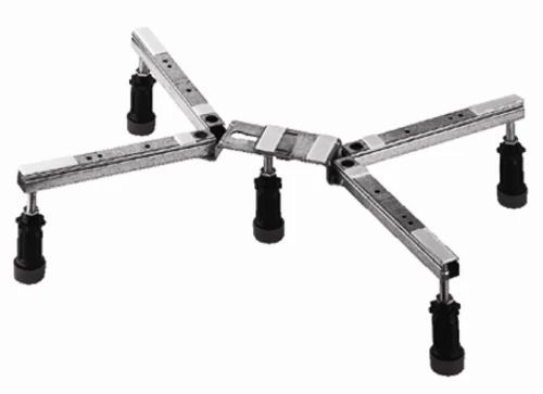 Mepa BW ECO douchepoten regelbaar 125-190 mm - 5-poot voor douchebak